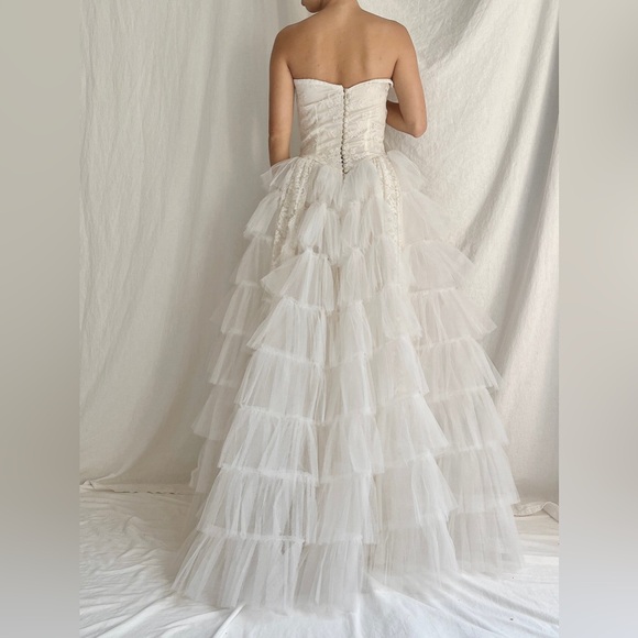 Vintage Wedding Dress - Picture 2 of 2